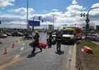 One dead in collision involving motorcyclist