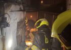 Fire breaks out at paint shop in Prague 15, no injuries reported