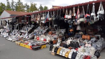 Illegal cigarettes and counterfeit products seized at border market