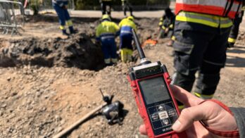 Gas leak in Prague 5 after pipeline damaged during construction work