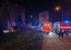 Dozens evacuated in nighttime apartment fire in Prague 17