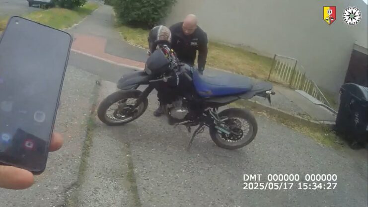 Stolen motorcycle