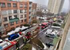 Person rescued from apartment fire in Prague 8