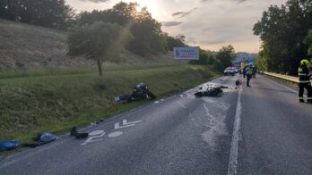 Two riders injured in head-on motorcycle collision in Krč