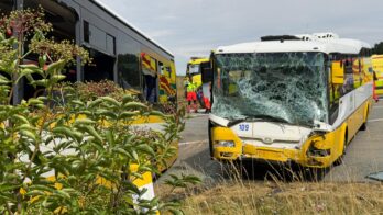 Nearly 50 injured after two buses collide in South Moravia